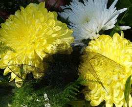 texte fleurs enterrement